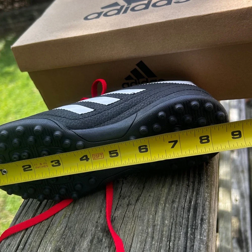 Adidas Soccer Cleats Goletto VI TF J 2 Black Turf Shoes Sport Athletic Cleats